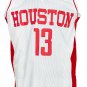 James Harden Signed Custom White Pro Style Basketball Jersey BAS ITP