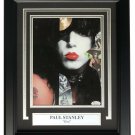 Paul Stanley Signed Framed Kiss 8x10 Photo JSA