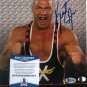 Kurt Angle Signed Wrestling 8x10 WWE TNA Photo BAS