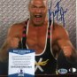 Kurt Angle Signed Wrestling 8x10 WWE TNA Photo BAS