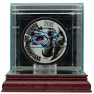 Joe Sakic Colorado Avalanche Signed 2001 Stanley Cup Champs Puck w/Case SI