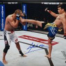 Lyoto Machida Signed UFC MMA 11x14 Photo Henderson Head Kick SI