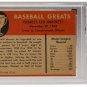 Gabby Hartnett Chicago Cubs Signed Slabbed 1961 Fleer Baseball Card PSA/DNA