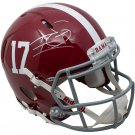 Tua Tagovailoa Crimson Tide Signed Full Size Speed Authentic Helmet Fanatics