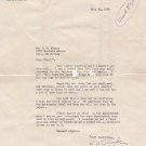 Knute Rockne Notre Dame Signed Letter 7/29/1929 PSA Auto 9 LOA AH41176