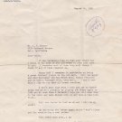 Knute Rockne Notre Dame Signed Letter 8/14/1929 PSA Auto 9 LOA AH41177