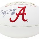 Josh Jacobs Signed Alabama Crimson Tide Logo Football SI+Jacobs Hologram