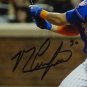 Michael Conforto Signed Framed 8x10 New York Mets Blue Jersey Photo BAS