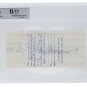 Bill Russell Boston Celtics Signed Personal Check #221 11/17/1969 Slabbed BAS