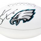 Zach Ertz Philadelphia Eagles Signed Logo Football Ertz Hologram+JSA