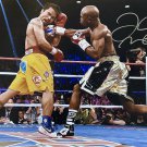 Floyd Mayweather Jr. Signed 16x20 UFC Photo vs. Pacquioa JSA ITP