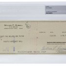 Bill Russell Boston Celtics Signed Personal Check #1396 11/7/1978 Slabbed BAS