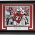 Nick Bosa Ohio State Signed Framed 8x10 Photo JSA