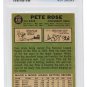 Pete Rose Cincinnati Reds 1967 Topps #430 Baseball Card VG EX 4 Slabbed PSA