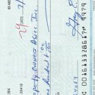 Gary Carter Signed Personal Check #09979 7/1/2003 BAS
