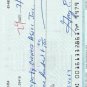 Gary Carter Signed Personal Check #09979 7/1/2003 BAS