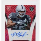 Khalil Mack Signed 2014 Panini Red Prizm Football Card #AR-KM GM Mint 10 PSA/DNA