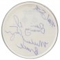 Alice Cooper Band Signed Drumhead with Original Drawing BAS LOA