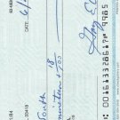 Gary Carter Signed Personal Check #09985 6/27/2003 BAS