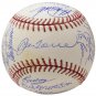 2002 New York Yankees Team Signed Baseball BAS LOA