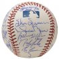 2002 New York Yankees Team Signed Baseball BAS LOA