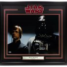 Dave Prowse Signed Framed Star Wars 16x20 w/ Darth Vader Inscription Photo BAS
