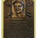 Early Wynn Chicago White Sox Signed Hall Of Fame Plaque Post Card BAS