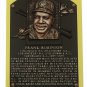 Frank Robinson Baltimore Orioles Signed Hall Of Fame Plaque Post Card BAS