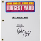 Adam Sandler Signed The Longest Yard Full Movie Script PSA
