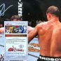 Roy Nelson Signed UFC 11x14 Photo vs Brendan Schaub Photo SI