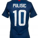 Christian Pulisic Game Used 10 2018-2019 United States Shirt Authentic Team LOA