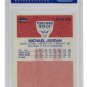 Michael Jordan Bulls 1986 Fleer Rookie #57 Basketball Card NM MT 8(OC) PSA 112