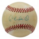 Charles O. Finley Oakland Athletics Signed American League Baseball JSA LOA