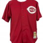 Ken Griffey Signed Reds Mitchell & Ness Red Baseball Jersey HOF 16 TriStar