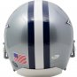 Michael Irvin Dallas Cowboys Signed Full Size Silver Replica Helmet JSA