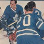 Bobby Hull Black Hawks "On the Road with Bobby Hill" Signed Mag. Article BAS