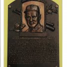 Whitey Ford New York Yankees Signed Hall Of Fame Plaque Post Card BAS