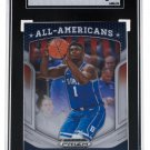Zion Williamson Duke Slabbed 2019-20 All Americans Panini Prizm #100 Mint 9 SGC
