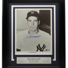 Joe DiMaggio New York Yankees Signed Framed 8x10 Photo BAS LOA A21663