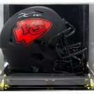 Frank Clark KC Chiefs Signed Full Size Speed Replica Eclipse Helmet w/Case BAS