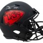 Frank Clark KC Chiefs Signed Full Size Speed Replica Eclipse Helmet w/Case BAS