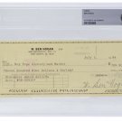 Ben Hogan Signed Personal Check #4695 7/5/1994 Slabbed BAS