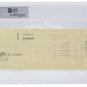 Ben Hogan Signed Personal Check #4695 7/5/1994 Slabbed BAS