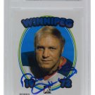 Bobby Hull Chicago Blackhawks Signed Slabbed 2009-10 In The Game #124 Card BAS