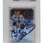 Bobby Hull Blackhawks Signed Slabbed 2008-09 UD Masterpieces #46 Hockey Card BAS