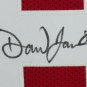 Daniel Jones Signed Custom Red Pro-Style Football Jersey JSA ITP