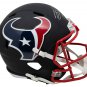 JJ Watt Houston Texans Signed Full Size Matte Black Speed Replica Helmet JSA ITP