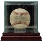 1953 Mantle Rizzuto Ford Yankees Team Signed Baseball +22 w/Case PSA/DNA AH41185