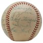 1953 Mantle Rizzuto Ford Yankees Team Signed Baseball +22 w/Case PSA/DNA AH41185