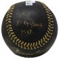 Rollie Fingers Brewers Signed Black MLB Baseball Insc. 4x Fanatics+MLB Hologram
